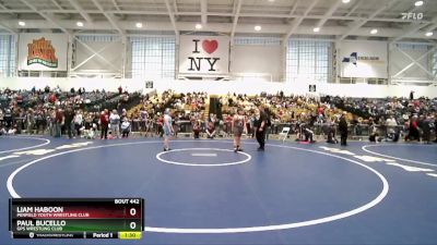 Round 2 - Liam Haboon, Penfield Youth Wrestling Club vs Paul Bucello, GPS Wrestling Club