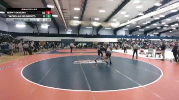 165 lbs Quarterfinal - Bluny Davilma, Albright vs Nicholas DeLorenzo, Eastern University