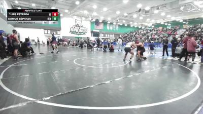 190 lbs Cons. Round 4 - Luis Estrada, Valley View vs Darius Esparza, Hemet