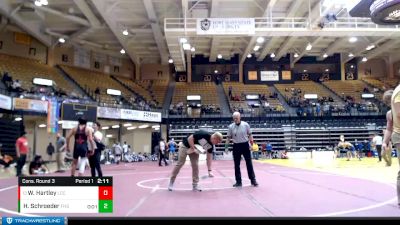 174 lbs Cons. Round 3 - Wyatt Hartley, Labette Community College vs Hunter Schroeder, Fort Hays State