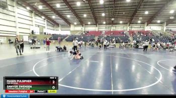 117 lbs Cons. Semi - Sawyer Swensen, Charger Wrestling Club vs Masen Pulsipher, Top Of Utah