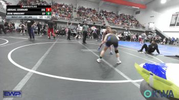 88 lbs Rr Rnd 2 - Abigail LeGrand, Sperry Wrestling Club vs Zoie Gregory, Tulsa Blue T Panthers
