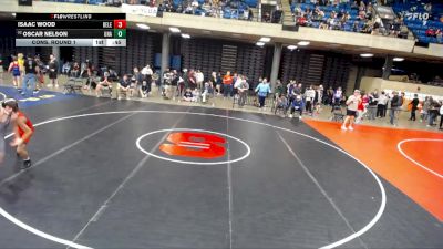 106 lbs Cons. Round 1 - Oscar Nelson, Unattached vs Isaac Wood, Unattached
