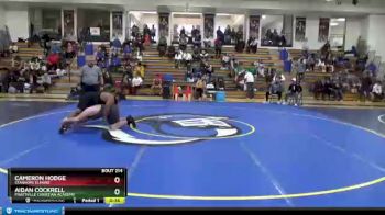 287 lbs Cons. Semi - Cameron Hodge, Stanhope Elmore vs Aidan Cockrell, Prattville Christian Academy