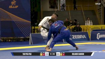 Rolando Samson vs Yan Pica Pau 2025 World Jiu-Jitsu IBJJF Championship