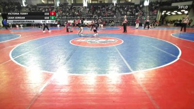 148-157 lbs Quarterfinal - Victoria Terry, Georgia vs Leah Jordan, Georgia
