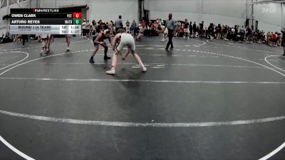 132 lbs Round 1 (4 Team) - Owen Clark, Palm City Thundercats vs Arturo Reyes, Mat Assassins Black