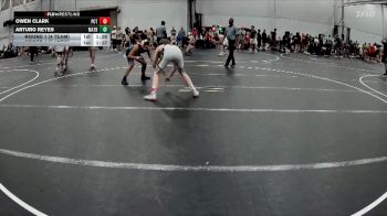132 lbs Round 1 (4 Team) - Owen Clark, Palm City Thundercats vs Arturo Reyes, Mat Assassins Black