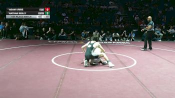 5A 120 lbs 1st Place Match - Nathan Reilly, Cedar Park vs Adam Uribe, Frisco Centennial