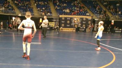 70 lbs Round Of 32 - Lincoln Kraus, Edinboro vs Camden Beach, Bishop McCort