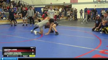 152 lbs Semifinal - Leonardo Esquivel, Hawk Academy Wrestling Club vs Ashton Lassig, Temecula