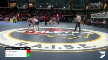 138-4A/3A Quarterfinal - Gavin McDowell, Bel Air vs Dawson Hoover, Chesapeake-AA