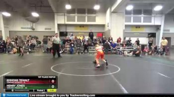 92 lbs Finals (2 Team) - Emmons Tewalt, Virginia Patriots vs Henry Jones, Virginia Predator