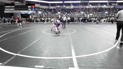 100 lbs Consi Of 8 #2 - Logan Lott, Mascoutah vs John Smith, Bulls WC