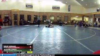 80 lbs Round 1 - Autumn Coffey, Franklin Central Wrestling Club vs Kelby Adriano, Rhyno Academy Of Wrestling