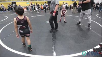 52 lbs Round Of 16 - Nicholas Deurloo, Perry Wrestling Academy vs Eliseo Mata, Watonga Youth Wrestling