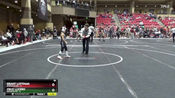 72 lbs Round 2 (6 Team) - Grant Lottman, SlyFox Black vs Cruz Lucero, Duran Elite