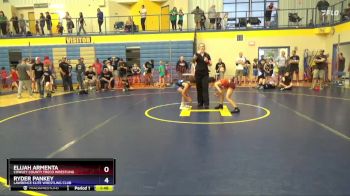 70 lbs Round 4 - Khylen Sanderson, Wichita Training Center vs Abram Griekspoor, Maize Wrestling Club