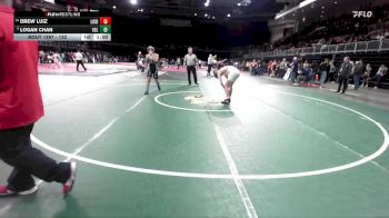 132 lbs Cons. Round 1 - Drew Luiz, Lodi vs Logan Chan, Vista Del Lago