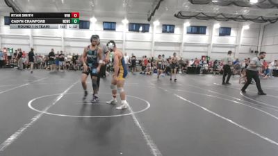150 lbs Round 1 (4 Team) - Ryan Smith, West Virginia Wild vs Cadyn Crawford, Wrecking Crew WC