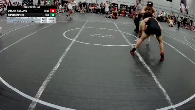 140 lbs Round 1 (4 Team) - Dylan Collins, EsteBuilt WC vs David Pitkis, Broad Axe White