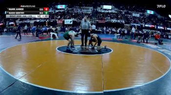 AA - 175 lbs Champ. Round 1 - Mark Ahner, Glacier (Kalispell) vs Nash Gentry, Belgrade
