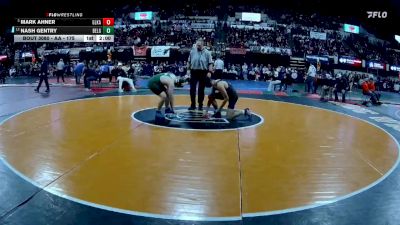 AA - 175 lbs Champ. Round 1 - Mark Ahner, Glacier (Kalispell) vs Nash Gentry, Belgrade