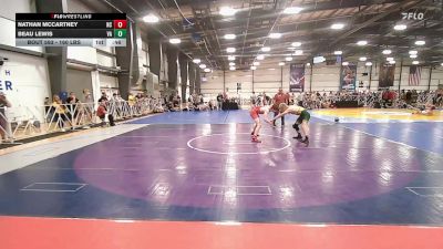 160 lbs Consolation - Nathan McCartney, NC vs Beau Lewis, VA