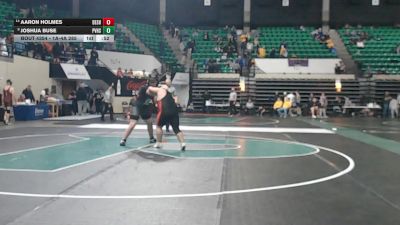 1A-4A 285 Cons. Round 3 - Joshua Buse, Pleasant Valley vs Aaron Holmes, Deshler