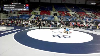 126 lbs Champ. Rd Of 128 - Kaden Costigan, AK vs Isaac Brown, OH
