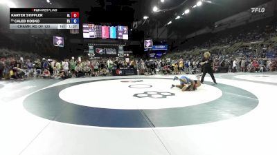 126 lbs Champ. Rd Of 128 - Karter Stiffler, AL vs Caleb Kosko, PA