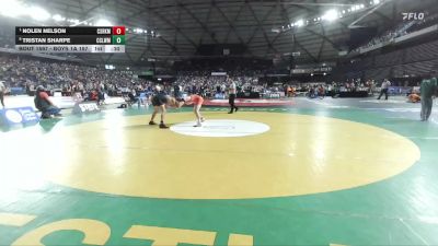 Boys 1A 157 lbs 3rd Place Match - Nolen Nelson, Castle Rock vs Tristan Sharpe, Cascade (Leavenworth)