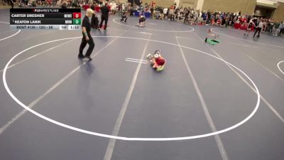 12U - 58 lbs Quarters - Keaton Lanik, Minnesota vs Carter Dresher, MN Elite Wrestling Club