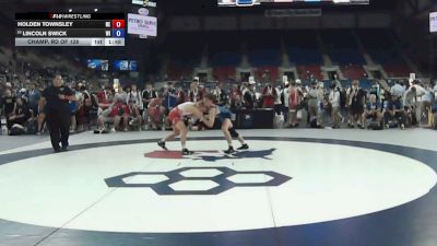 120 lbs Champ. Rd Of 128 - Holden Townsley, Nebraska vs Lincoln Swick, Wisconsin