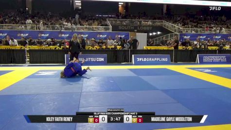 Kiley Faith Reney vs Madeline Gayle Middleton 2026 Pan Kids Jiu-Jitsu IBJJF Championship