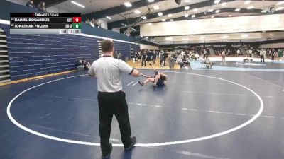 157 lbs Cons. Round 2 - Jonathan Fuller, Drexel - Unattached vs Daniel Bogardus, Gettysburg
