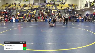 114 lbs Consy 3 - Drake Buzzard, Fort Cherry vs Trent Konys, Moeller