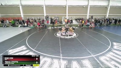 138 lbs Cons. Round 2 - Izak Cox, Roy vs Tekoa Stotts, American Fork