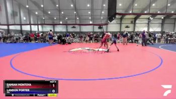 157 lbs Cons. Round 4 - Damian Montoya, CA vs Landon Porter, WA