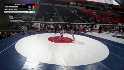 125 lbs Semis - Millie Batavia, Nevada vs Kooper Griggs, Colorado