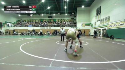 175 lbs Cons. Semi - Aiden Vasquez, Yucaipa vs Jackson Sierra, Cypress
