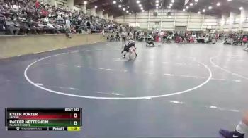 113 lbs Cons. Round 2 - Kyler Porter, Layton vs Packer Nettesheim, Pleasant Grove
