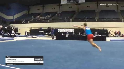Haden Ray - Floor, Ridgewood Gymnastics Club - 2021 USA Gymnastics Development Program National Championships