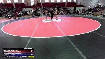 170 lbs Cons. Round 2 - Mickaela Keane, Northern Michigan University vs Francelle Williams, Lakeland University