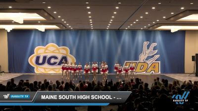 Maine South High School - Varsity - Pom [2023 Large Varsity - Pom 1/7/23] 2023 UDA Chicagoland Dance Challenge