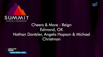 Cheers & More - Reign [2025 L5 Senior - Large Finals] 2025 The D2 Summit
