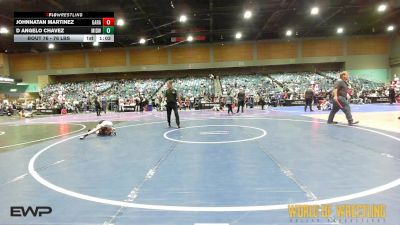 76 lbs 2nd Place - Johnnatan Martinez, Garage Crew vs D Angelo Chavez, Midwest RTC