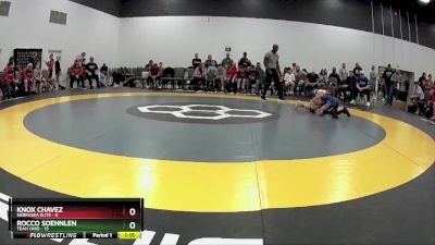 80 lbs Round 1 (6 Team) - Knox Chavez, Nebraska Elite vs Rocco Soehnlen, Team Ohio