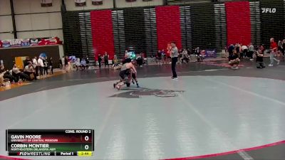 141 lbs Cons. Round 2 - Gavin Moore, University Of Central Missouri vs Corbin McIntier, Northeastern Oklahoma A&M