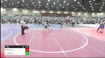 78 lbs Semifinal - Maximus Durrer, Oakdale WC vs JayT Farrell, Spring Hills WC